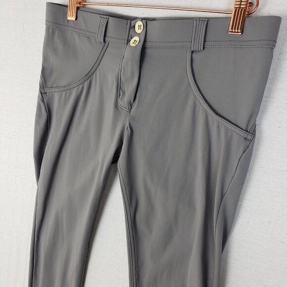 Freddy WR.UP Pants Shaping Classic Rise Full Length Gray size M Stretch - Picture 5 of 14